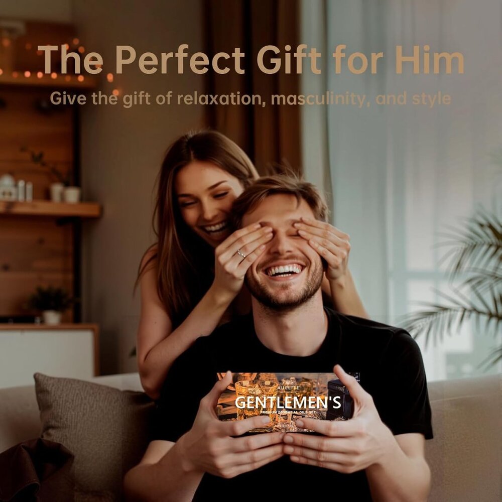 Men Essential Oils Set For Diffuser, Valentine's … - image 5